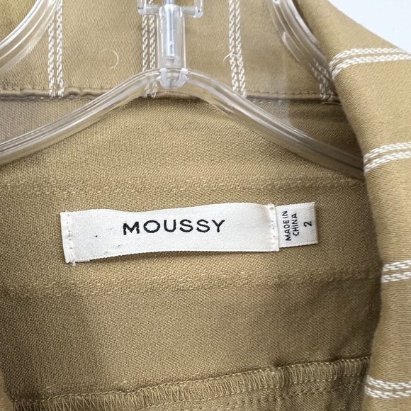 Moussy Striped Shirt Dresas - Picture 4 of 11